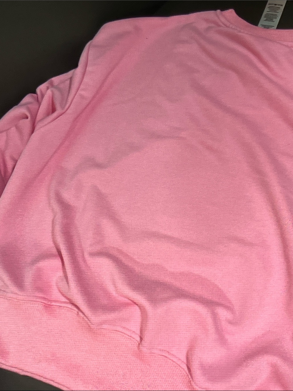 ALO Yoga Pink Cropped Sweatshirt & Drawstring Shorts Set Size M - Picture 11 of 11
